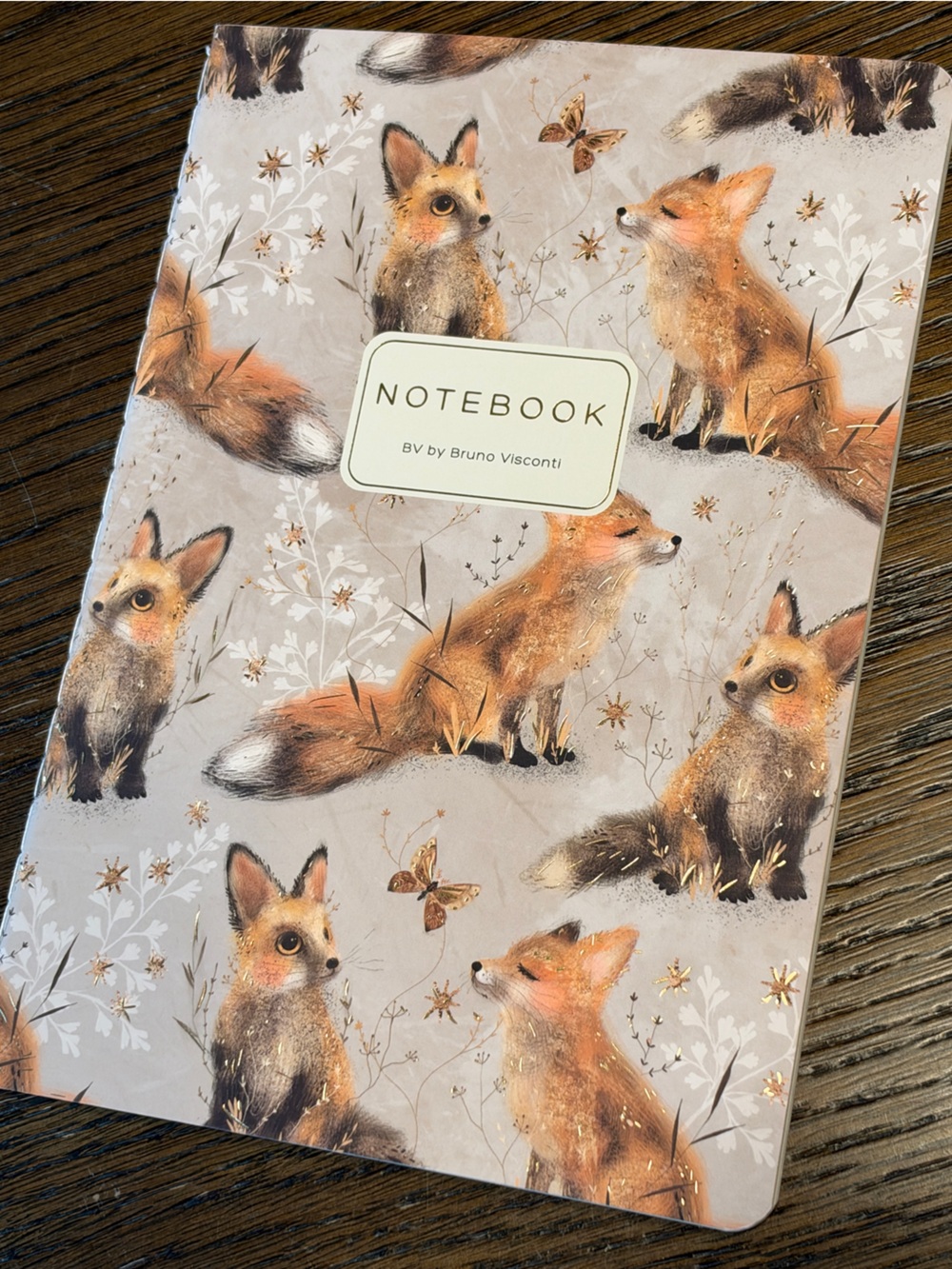 3 for $15 Bruno Visconti Soft The Little Fox Journal A5 NEW